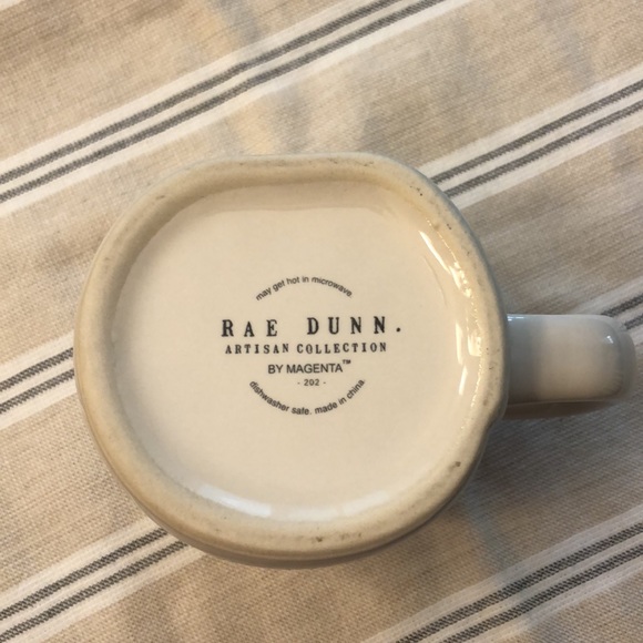 Rae Dunn Classic Black & White Oversized “Matcha Latte” Ceramic Coffee Mug - Picture 7 of 10